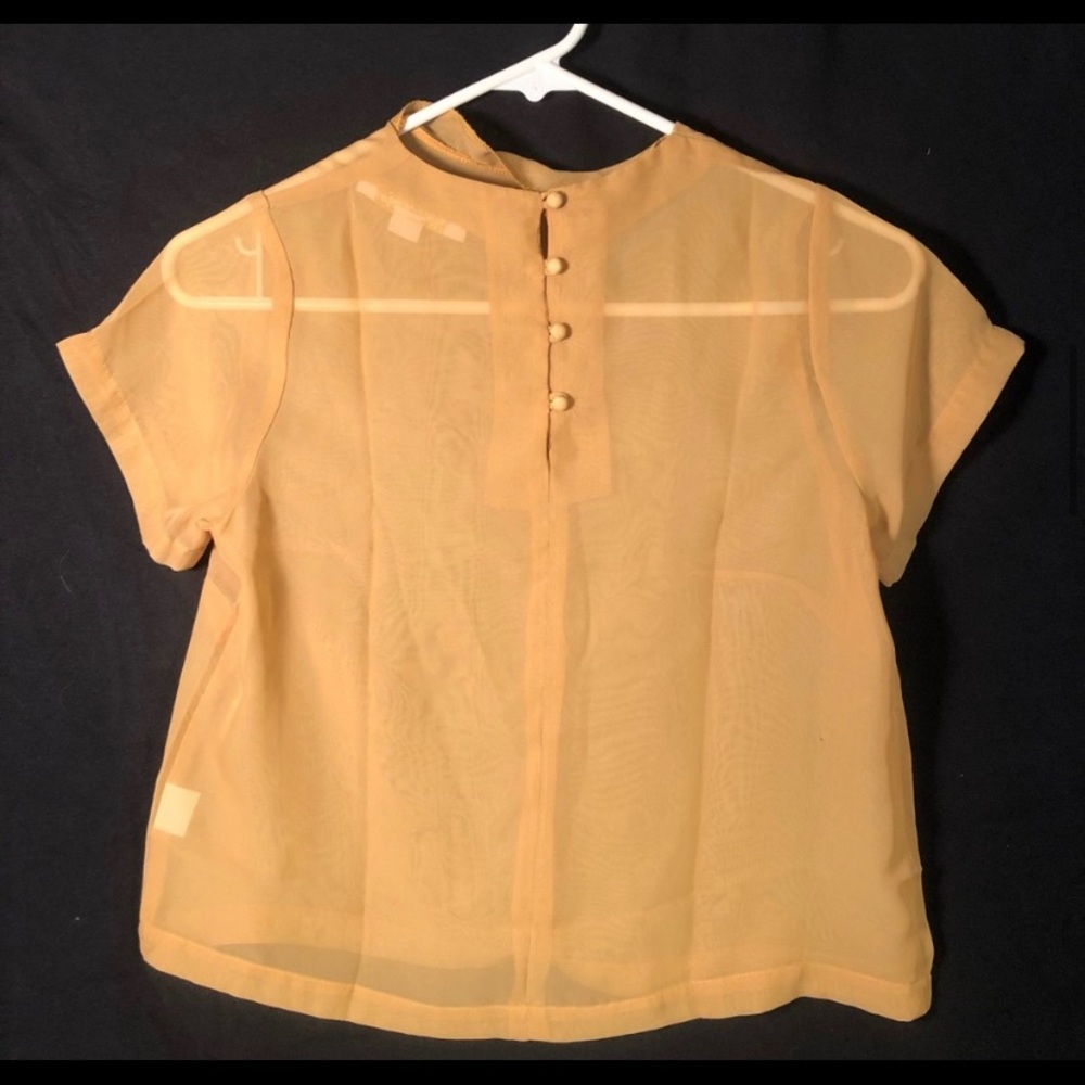 Tuesday Bassen sheer shirt